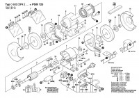 Bosch 0 603 274 203 Psm 125 Bench Grinder 230 V / Eu Spare Parts